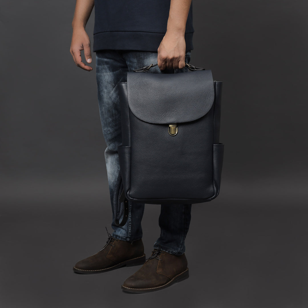 London Leather Backpack