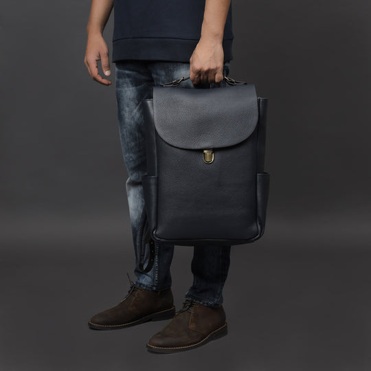 London Leather Backpack
