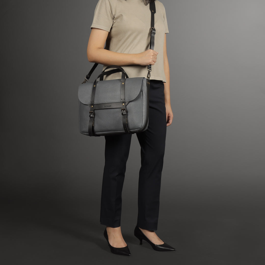 Oslo Leather Briefcase