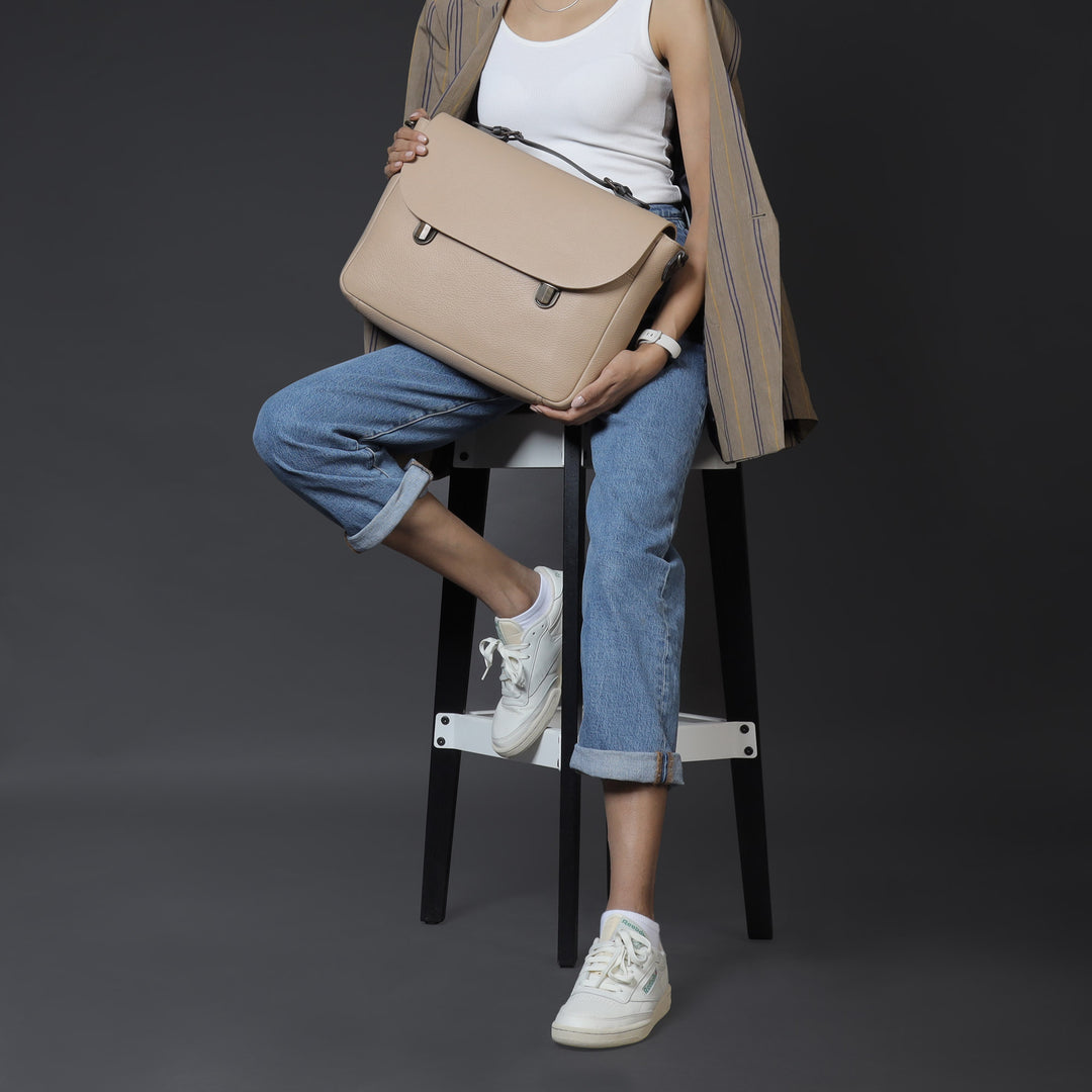 London Leather Briefcase