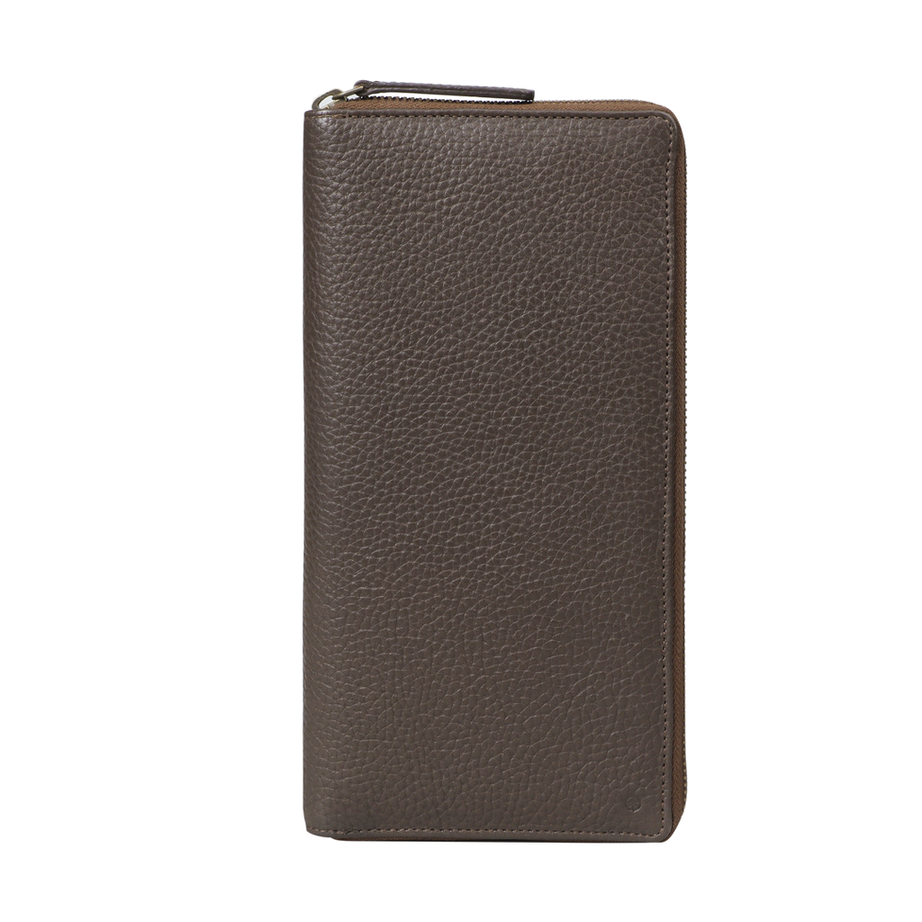 leather cheque book wallet mens