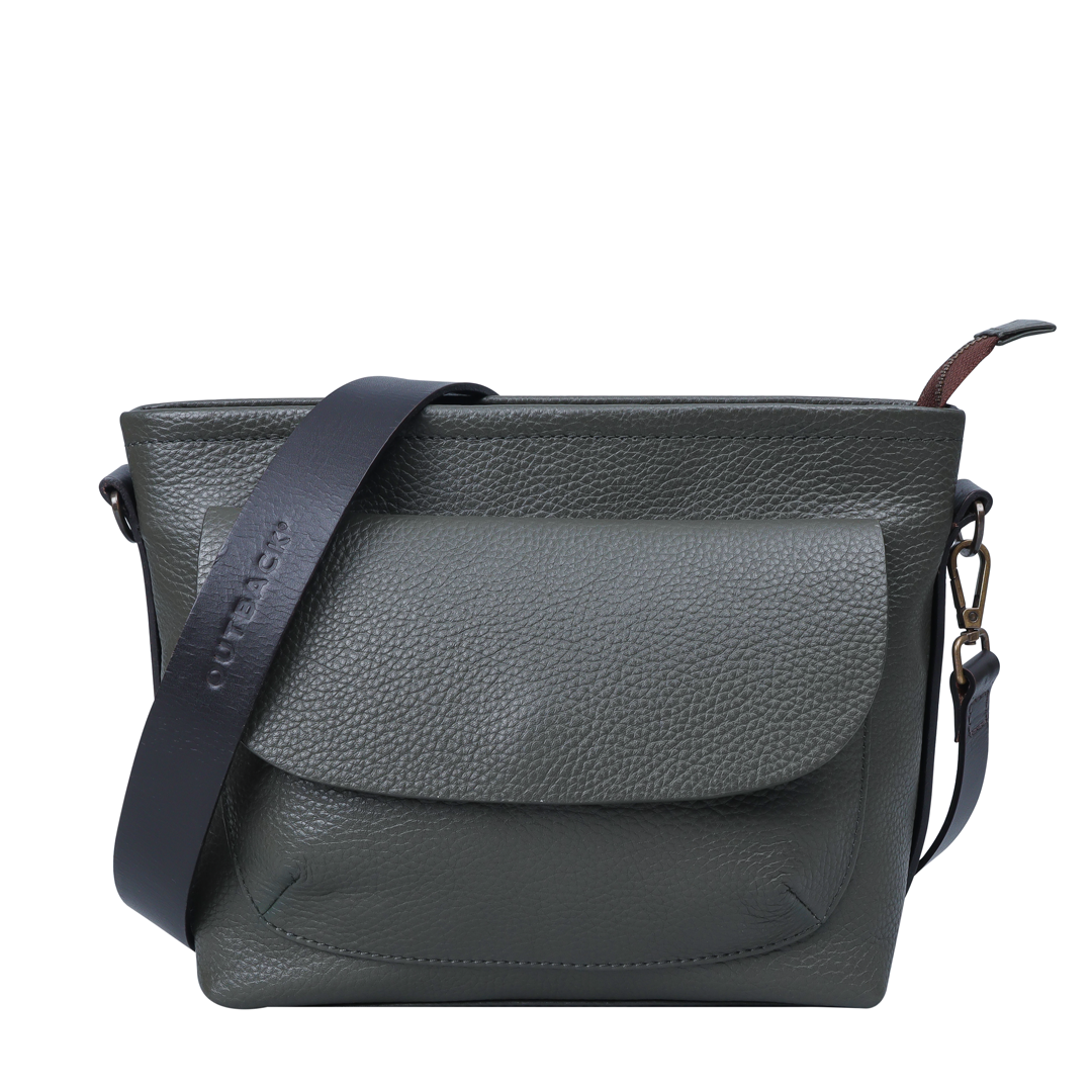 Olive Leather Bag