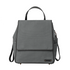 grey canvas diaper bag