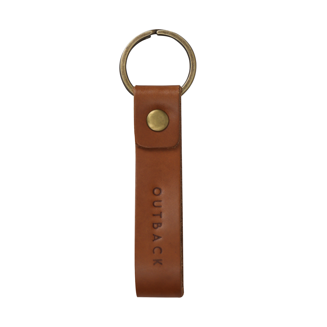 Tan loop key holder