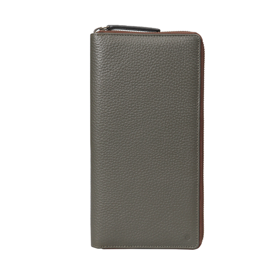 leather cheque book wallet mens