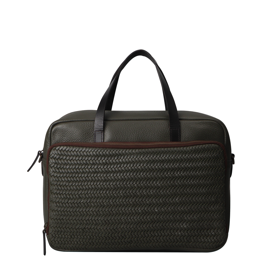 Boston Leather Briefcase