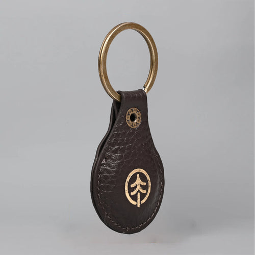 AirTag Leather Key Ring