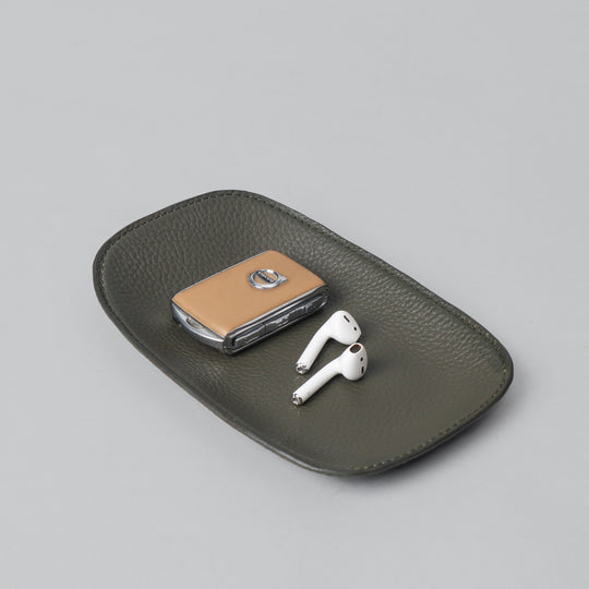 leather tray for keys and earpods