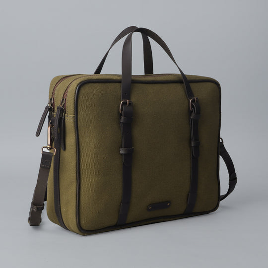 Buy Canvas Briefcase Large Messenger Bag Multifunctional