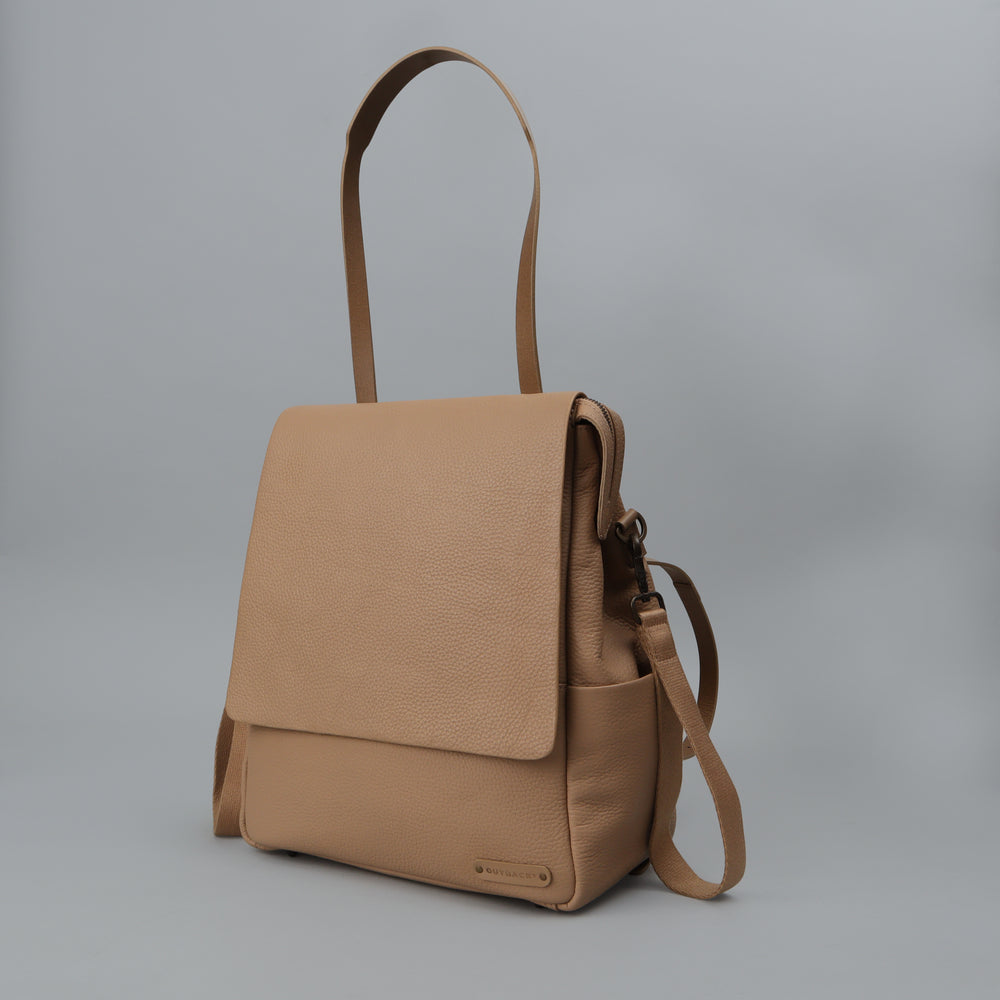 Donna Leather Diaper Bag