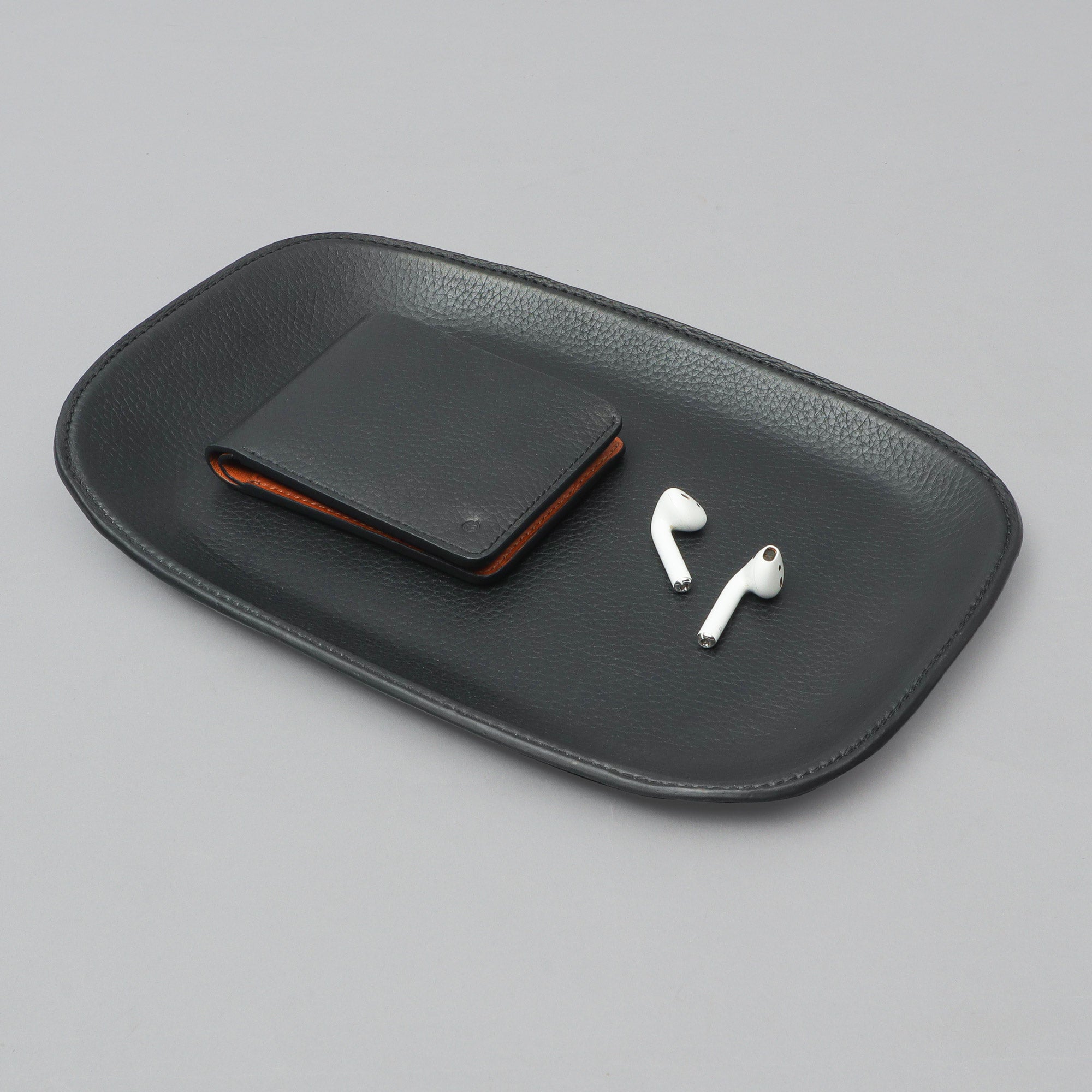 premium leather tray