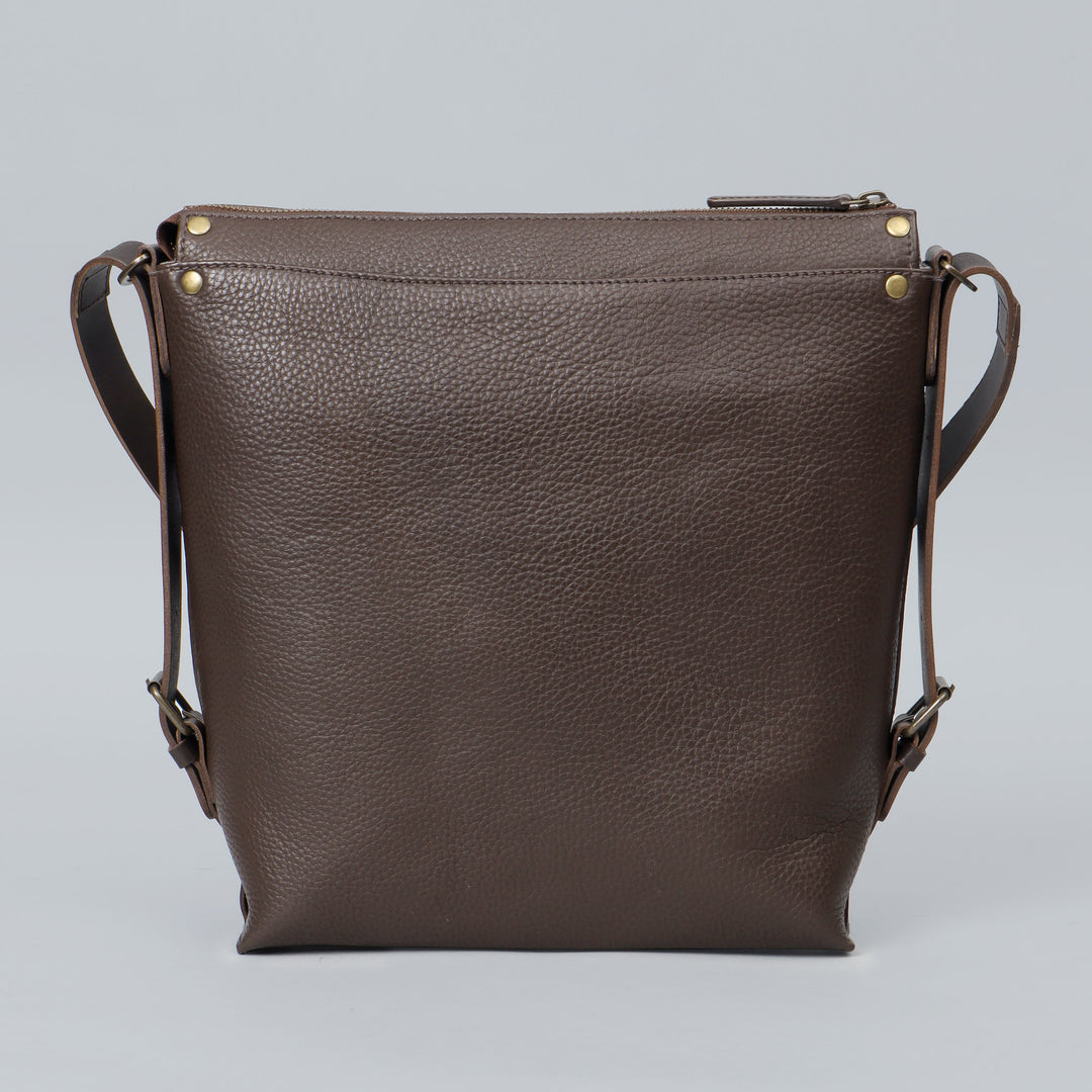 Jersey Leather Crossbody Bag