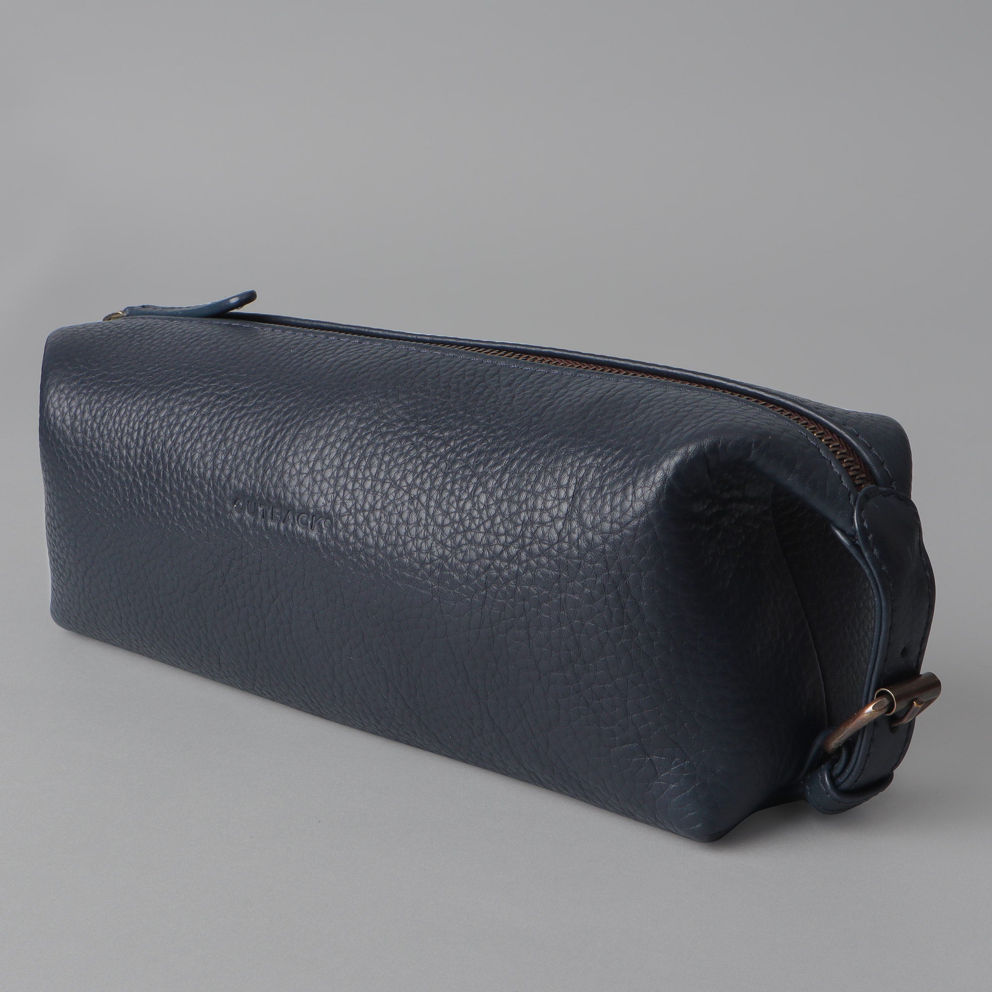 Toilet bag with monogramming