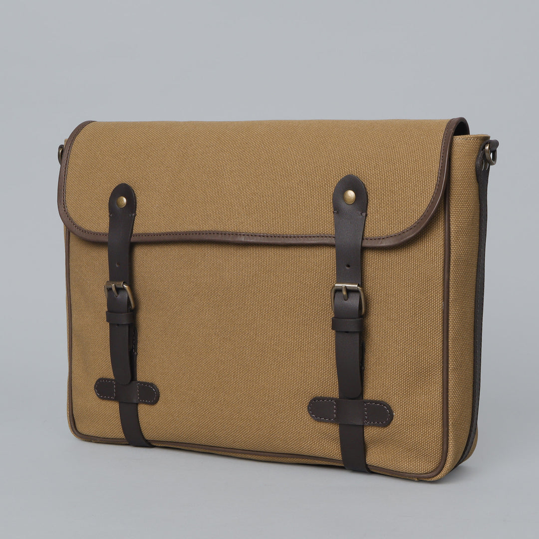 Buy Khaki briefcase laptop bags 