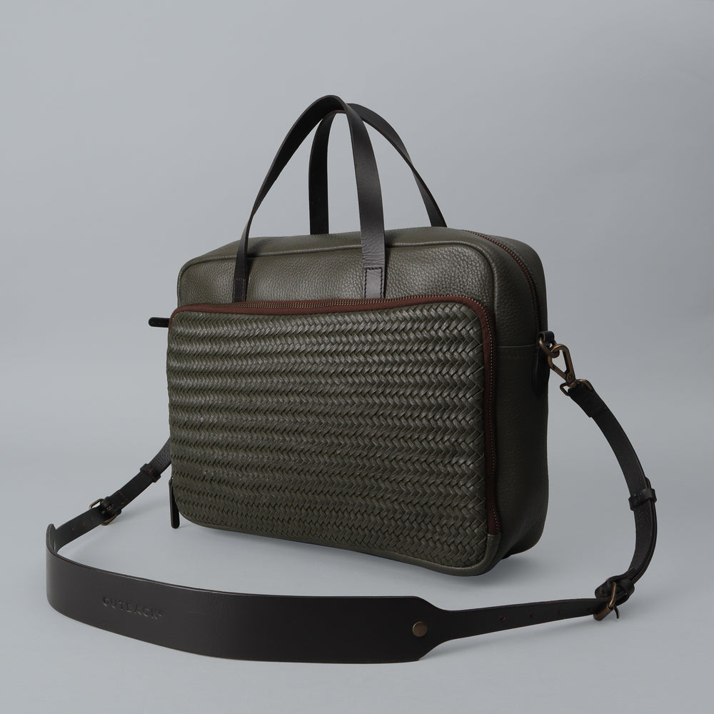Boston Leather Briefcase