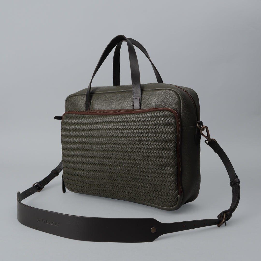 Boston Leather Briefcase