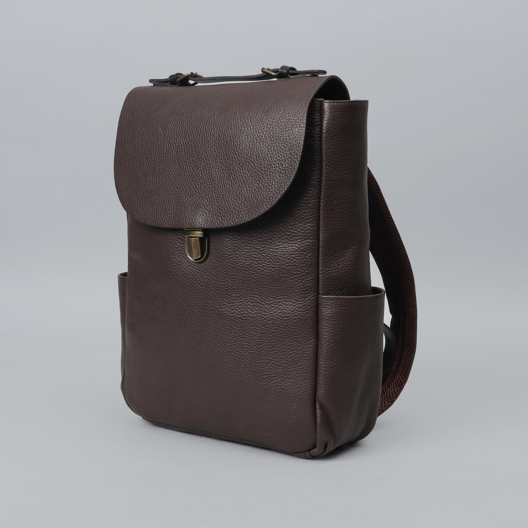 New Designer London Leather Backpack