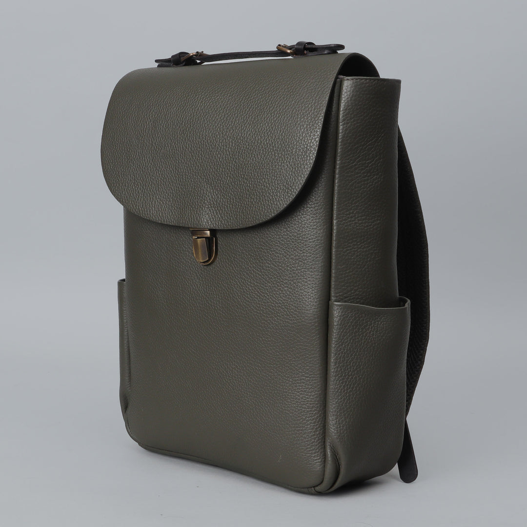 London LEather BAckpack