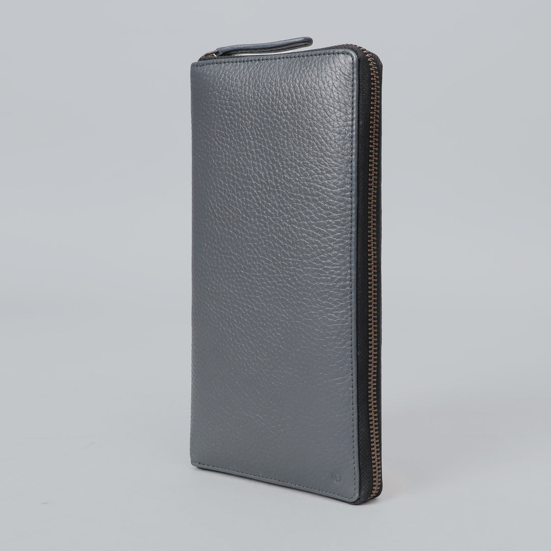 leather cheque book wallet mens