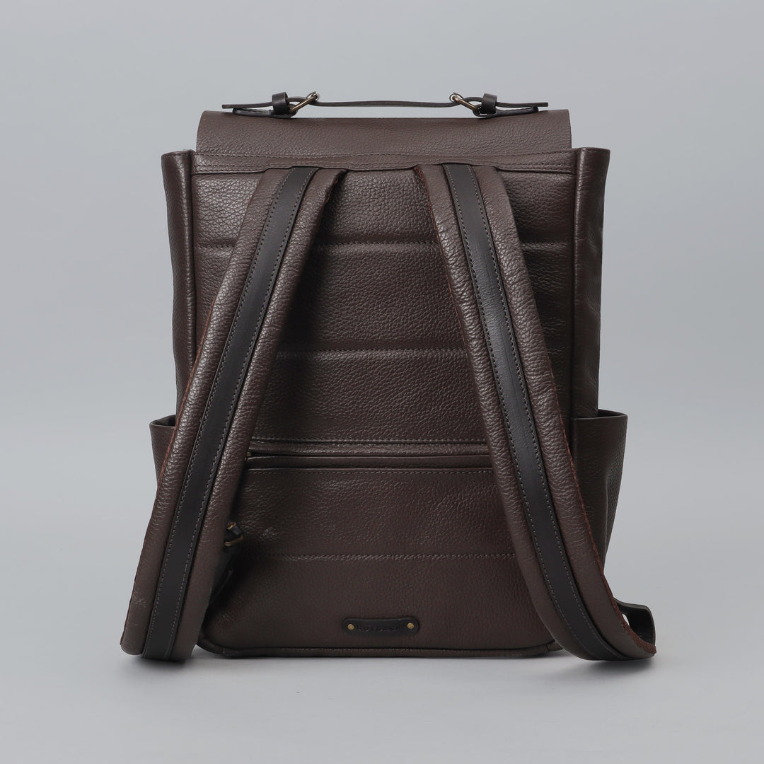 Premium London Leather Backpack