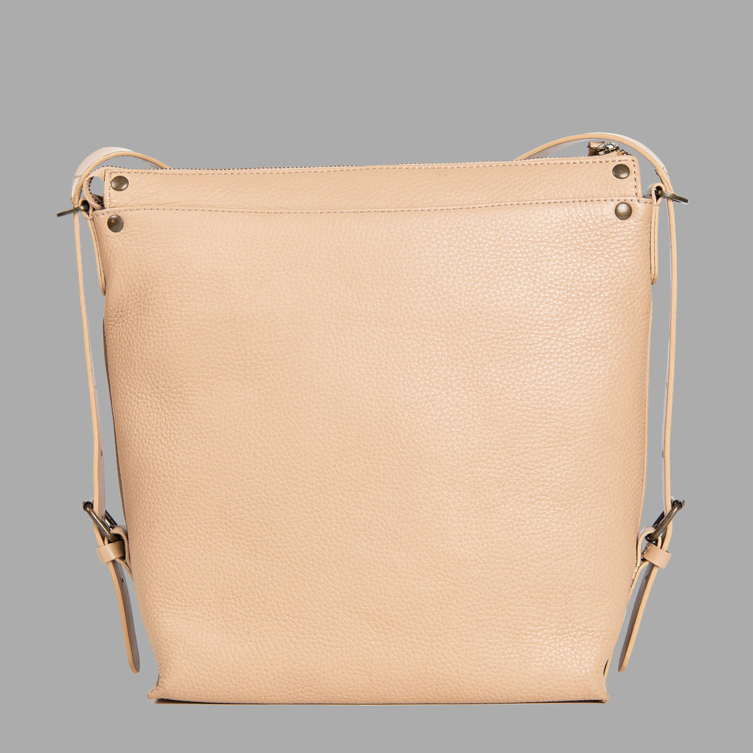 Jersey Leather Crossbody Bag