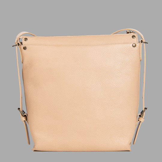 Jersey Leather Crossbody Bag