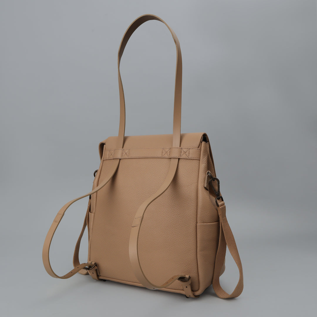 Donna Leather Diaper Bag
