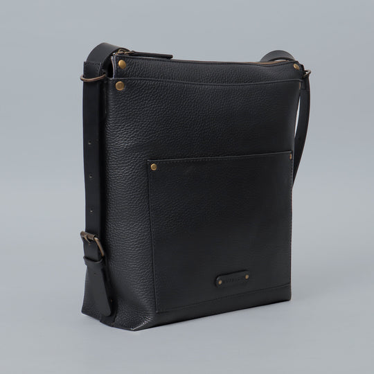 Jersey Leather Crossbody Bag