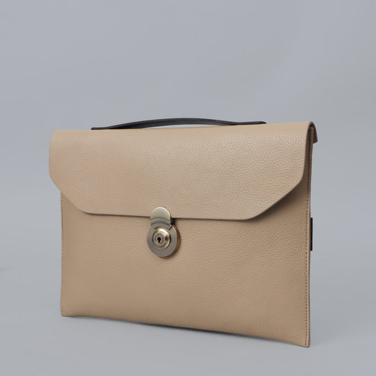 Havana Leather Laptop Folio
