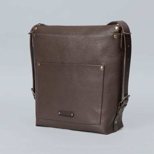 Jersey Leather Crossbody Bag