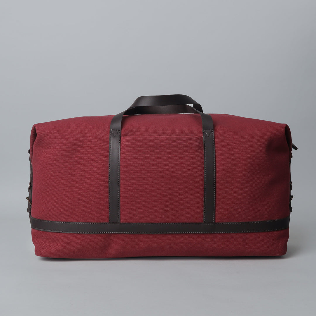 maroon canvas travel for women