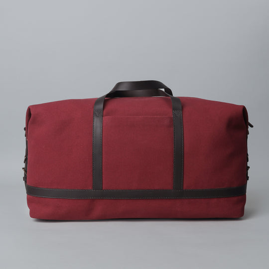 maroon canvas travel for women