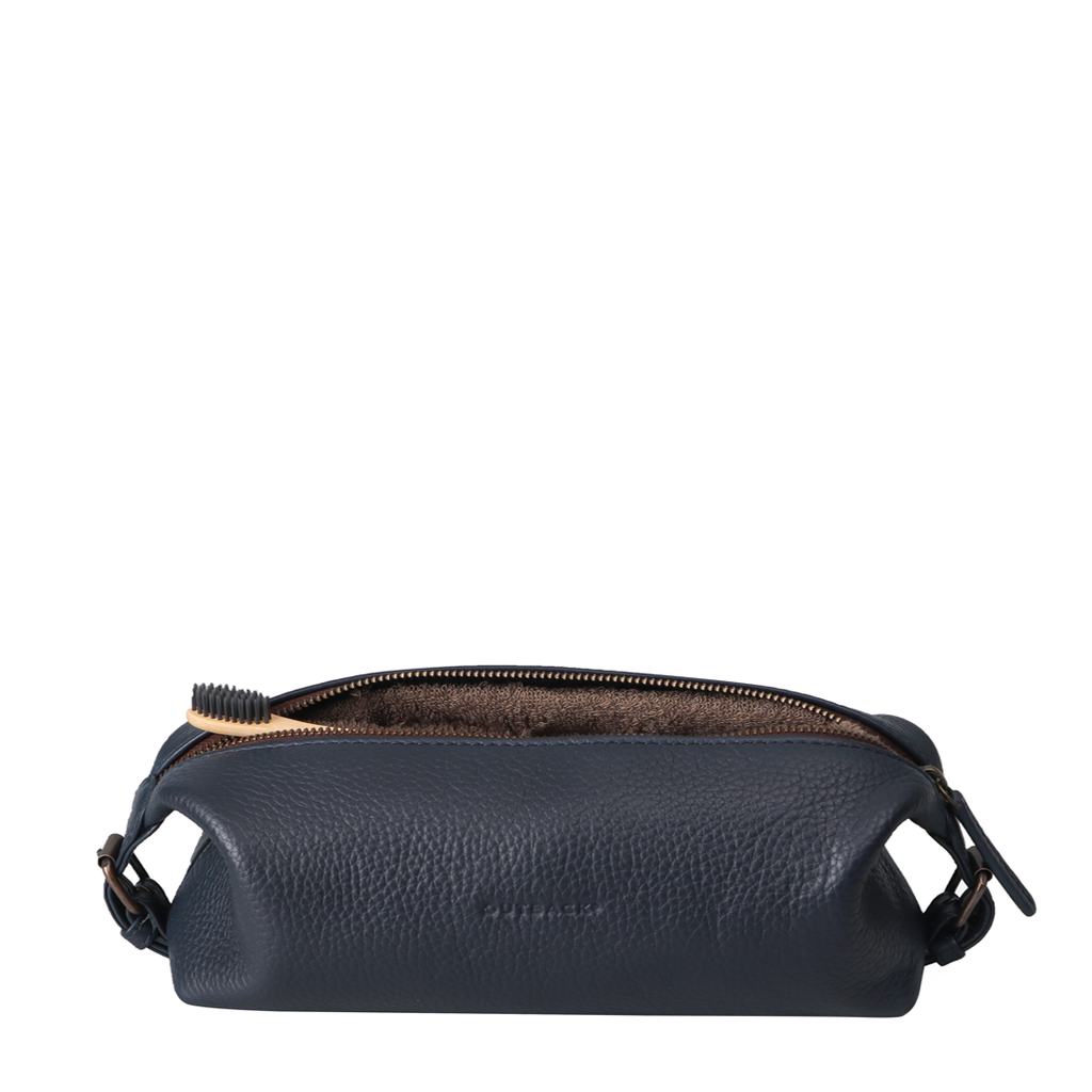 Navy toilet bag
