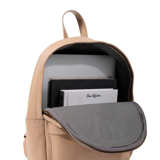 Mini Journey Leather Backpack