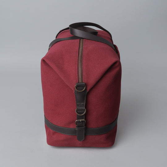 maroon canvas travel bag for girls
