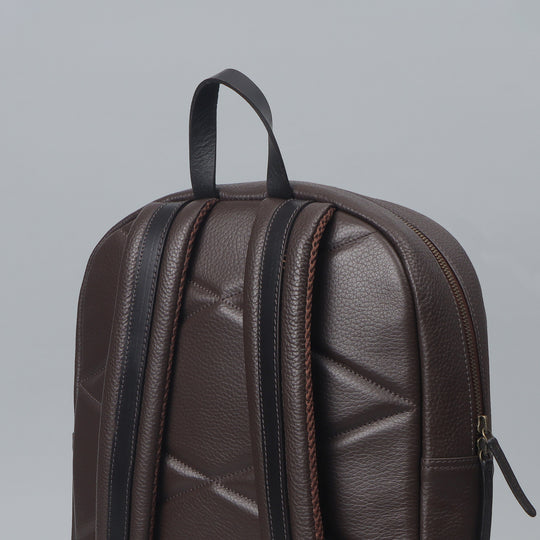 brown laptop backpack