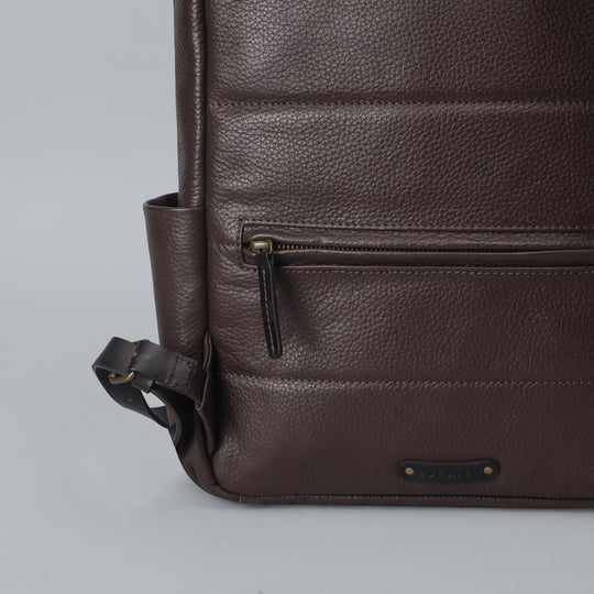 Classic London Leather Backpack