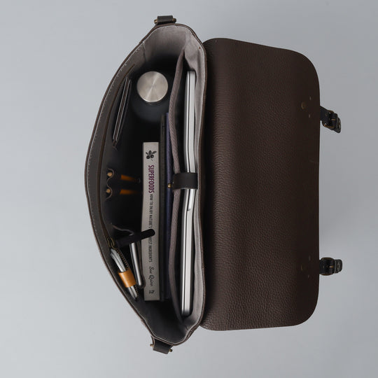 Oslo Leather Messenger  Bag
