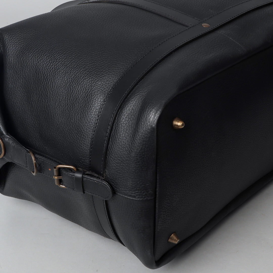 black leather travel bags for boys