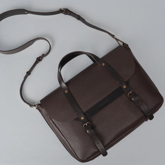 premium leather office bags