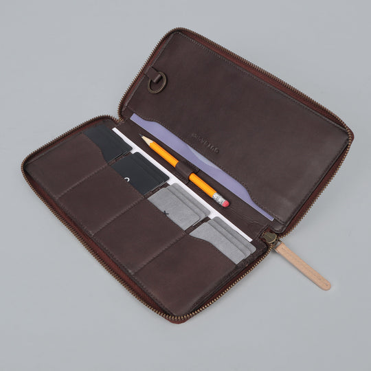 coach cheque book wallet