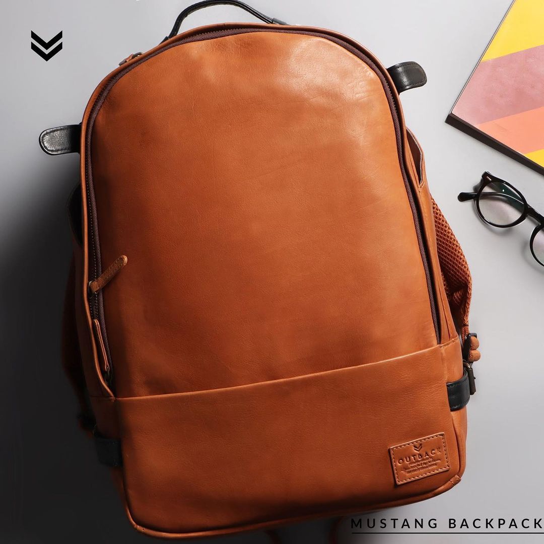 Mustang leather backpack from Outback