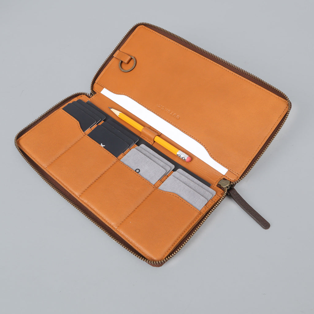 cheque book case wallet unisex