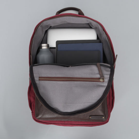 Canvas Bags Maroon
