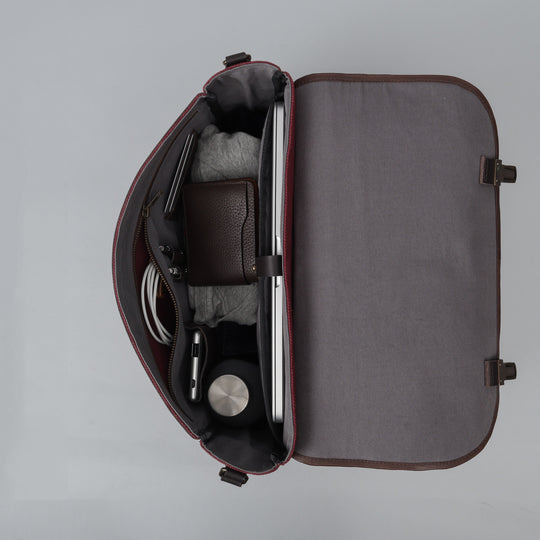 canvas ziptop briefcase