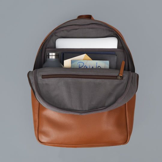 Unisex Leather backpack