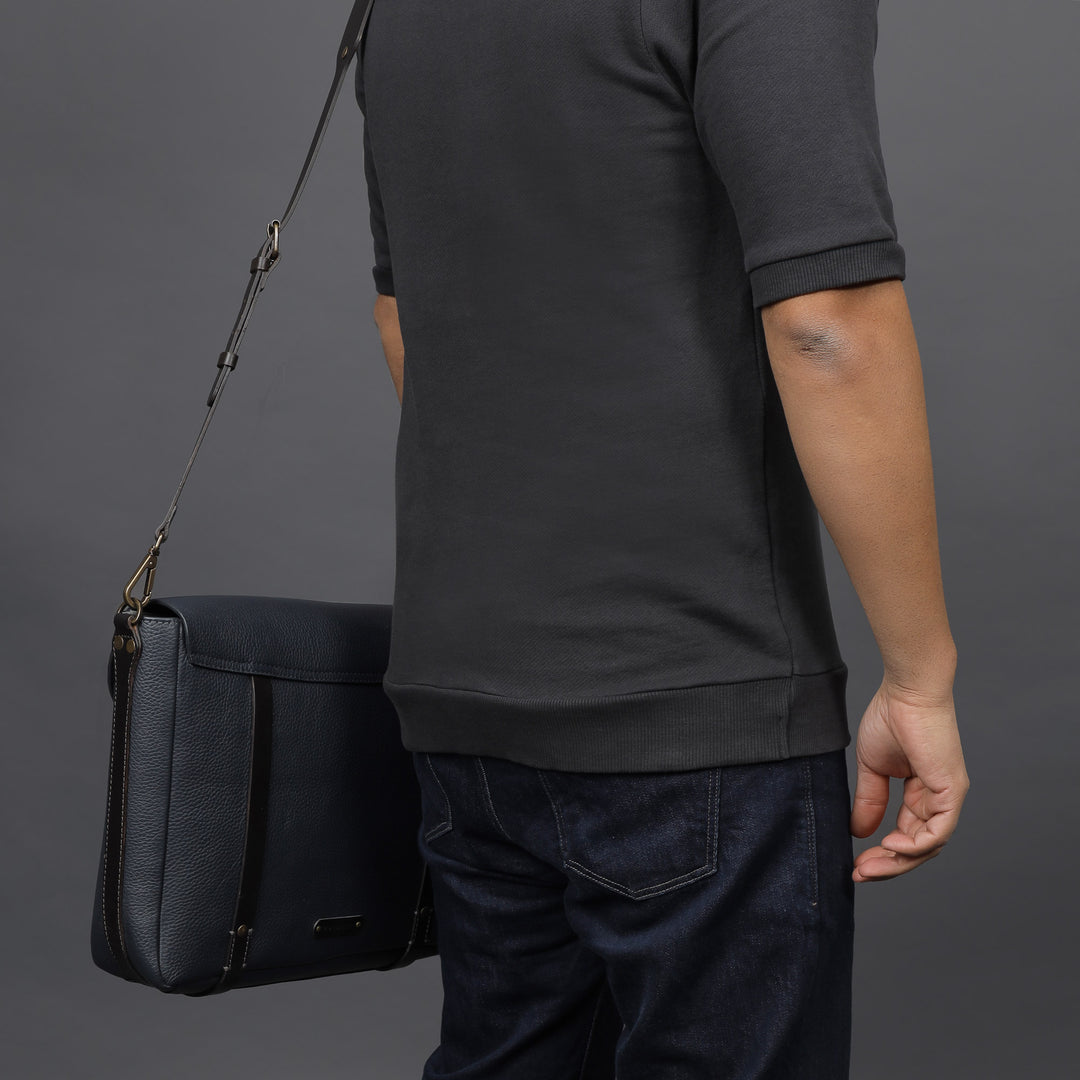 genuine leather bags for office 
