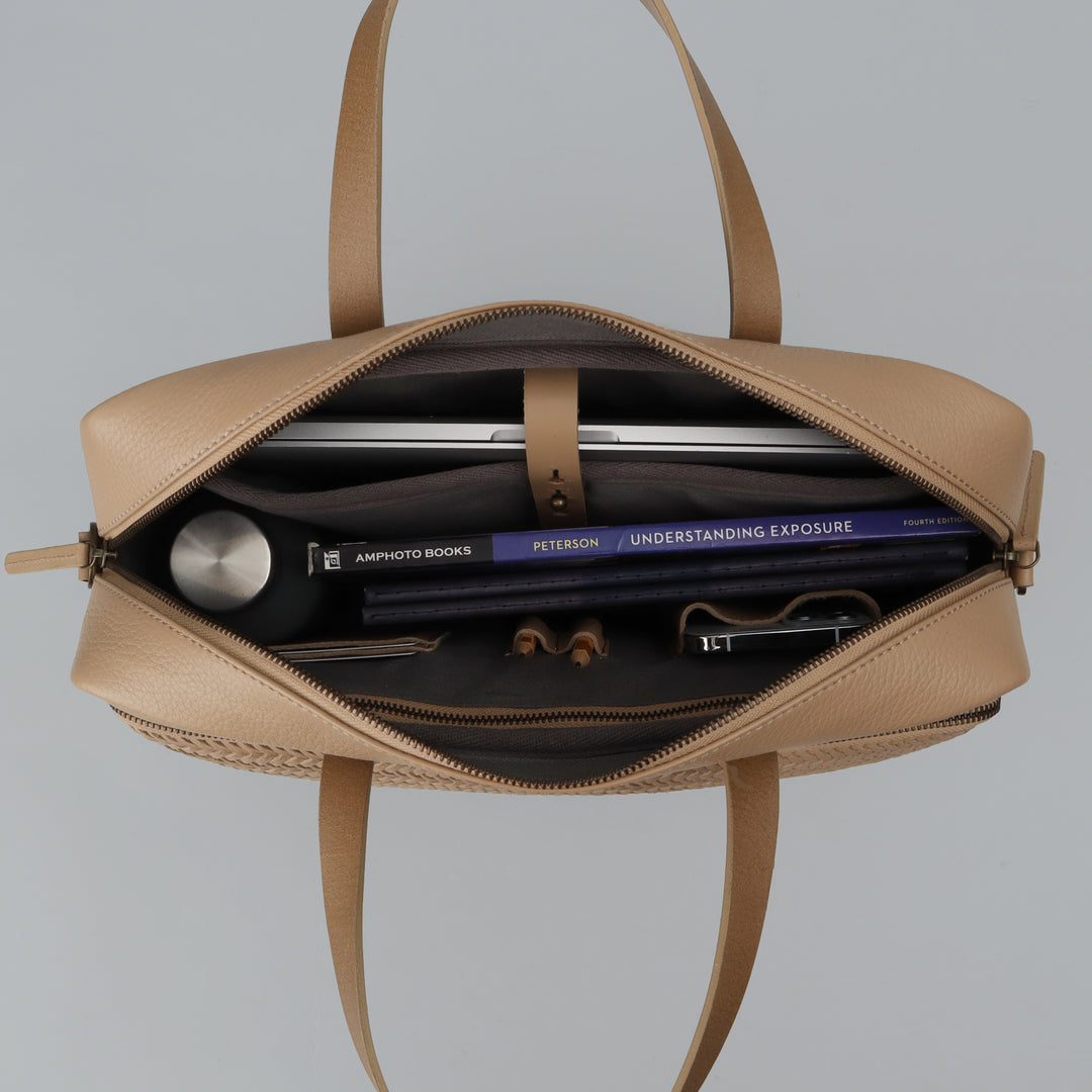 Boston Leather Briefcase