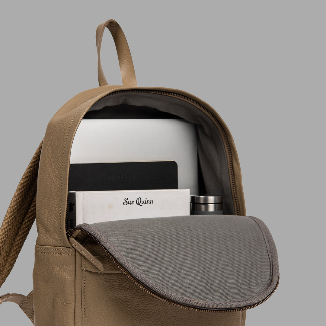 Mini Journey Leather Backpack