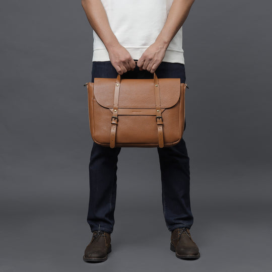 Designer Leather Briefcase